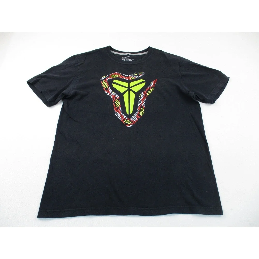 Nike Shirt Mens Large Black Kobe 8 Black Mamba 2012 Christmas‎